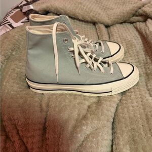 Green High-Top converse